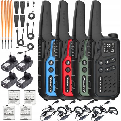 BAOFENG BF-25E KRÓTKOFALÓWKA DUŻY ZASIĘG PODKANAŁY