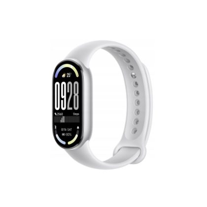 Smartband XIAOMI Mi Band 10 Glacier Silver Zegarek sportowy Srebrny Szary